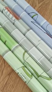 Wallpaper Stiker Dinding Dapur Alumuniumfoil Anti Minyak dan Air Tahan Panas Api Ukuran L60cm x P5m