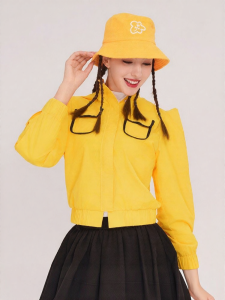 EUROPEAN TOUR | Autumn Loose Dual Pocket Womens Jacket
