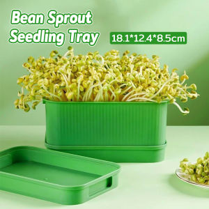 Vacaka Seed Sprouting Tray Seed Sprouter Kits Microgreens Growing Kits Vegetable Seedling Pot 1Set
