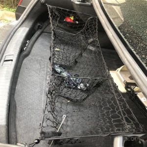 Pickup truck trunk stereo net car storage net vehicle net Car Rear Trunk Mesh 3 Layers Cargo Tiding Auto Net Storage Bag Pocket car accessories