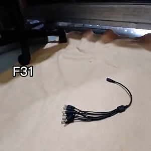 F31 ORIGINAL KABEL DC 8 CABANG VOLT V CUMI CABLE CAS ADAPTOR 5.5 2.1 MM PORT SOCKET SOKET MALE FEMALE