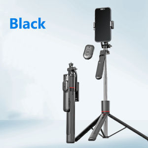 Selfie Stick 1.7 Meter Ultra Long Stretch Portable debounce Phone Holder Bluetooth Remote With Fill light Tripod Stand For Live