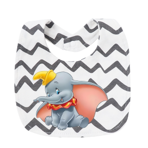 Disney | Maternal and infant products Newborn feeding bib towel burp cloth printed handkerchief soft cotton absorbent bib breathable