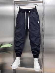 กางเกงกีฬาชาย ทรงหลวม ระบายอากาศได้ดี กางเกงขายาวทรงสลิมฟิต ทรงฮาราจูกุ แฟชั่นฤดูใบไม้ผลิและฤดูใบไม้ร่วง