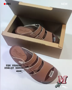 Wedges sandal kondangan/sendal wanita model simple/widges warna mocca