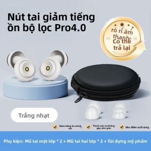 MONLEYTA | Tấm lót tai ngủ chống tiếng ồn siêu cấp cho phụ nữ chống ồn ngủ chống sốc không gây tổn thương tai Xiaomi có thể quay sang một bên