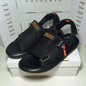 Rovalova - Shadow Black | Sandal Gunung Pria Wanita | Sandal Slide terbaik terbaru berkualias