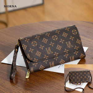 MORNA Bag womens 2024 new fashion storage wallet multifunctional photo clip bag printing