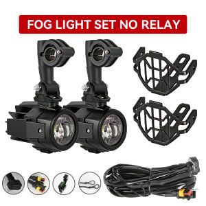 R1200GS Motorcycle LED Fog Lights Auxiliary Assembliy 40W For BMW R1200GS F850GS F750GS F 850GS 750GS 1250GS GS LC Adventure
