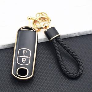 2Button TPU Car Key Shell Case for Mazda 2 3 5 6 CX-3 CX-4 CX-5 CX-7 CX-8 CX-9 MX-5 Miata Atenza Axela Demio Artz Auto Shell Fob