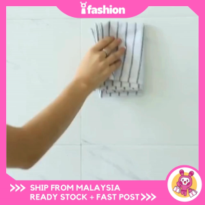 IFASHION 1725 Wall Mounted Toothbrush Toothpaste Holder Gargle Cup Storage Bathroom Organizer Bekas Gigi
