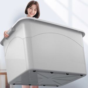 Large Dustproof Storage Box With Lid
