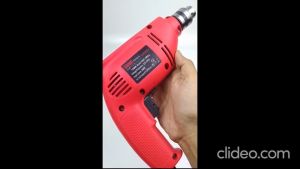 Mesin Bor Beton Obeng Kayu Besi Listrik 10mili Bisa Bolak Balik Electric Drill Variable Speed