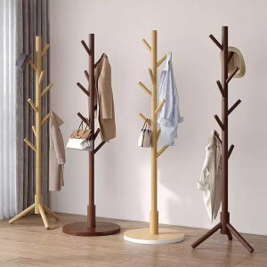 Wooden Freestanding Coat Stand