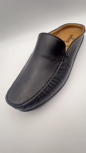 รองเท้าหนังแท้ แบบเปิดส้น รองเท้าโลฟเฟอร์ onloq รองเท้าหนังแท้