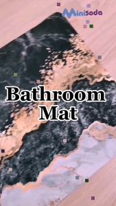 Anti-Slip Bathroom Mat Strong Absorbent Diatomic Mud Rubber Fast drying Carpet Floor Mats Shower Bedroom Kitchen Toilet Living