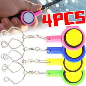 4PCS Fishing Knot Tying Tool Antil-winding Fishhook Storage Box Protector Fish Hooks Portable Fish Hook Organizer Fishing Accessories