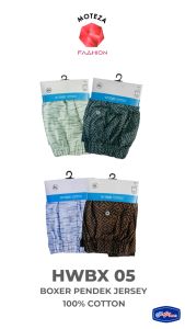 GT Man HWBX 05 - Celana Pendek Pria / Celana Boxer Pria