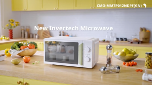Comfee Microwave Oven 20L Inverter Countertop 5 Powers Lightweight Low-noise CMO-MM7P012NDPF(GN)