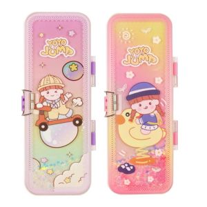 Quicksand Pencil Case Cute Stationery Box School Kotak Pensel Comel