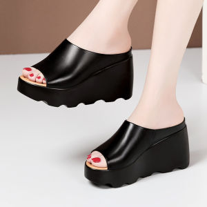 AOMANLIN | Wedge Platform Waterproof Sandals Thick Sole
