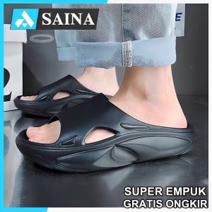 Sandal Slop Pria Keren Murah Terbaru Casual Platform TEBAL