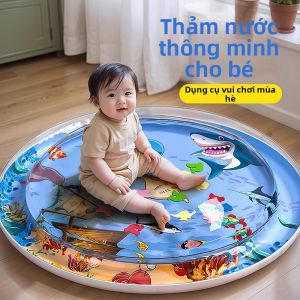 Đệm Chơi Nước Lớn Dày Đào Tạo Bé Bò