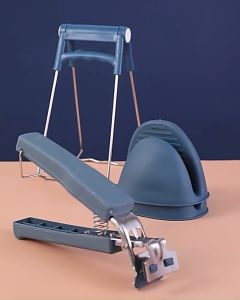 Alat Jepit Piring Panci Loyang - Jepitan Mangkok - Sarung Tangan Karet Silikon [PINK/NAVY]