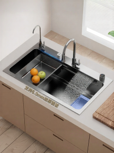 JOMOW | Multipurpose Stainless Steel 304 Single Bowl Waterfall Design