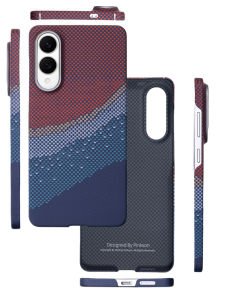 pinkson | Ultra-thin Full Enclosure Matt Hard Case with Kevlar Carbon Fiber Pattern and Heat Dissipation Phone Case