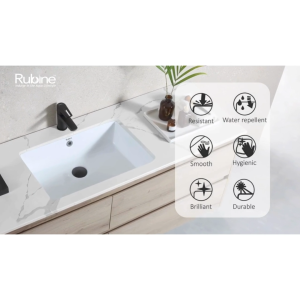 Rubine NUE 53 Undermount Ceramic Basin