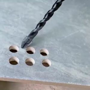 Cross Hexagonal Alloy Drill Bit Set Carbide Glazed Tile / Antique Tile / Foam Tile / Bubble Tile / Glass Tile / Granite / Marble / Concrete / Aluminum / Wood / Plastic / Tile / Glass / Iron Sheet / Red Brick General Purpose Cross Drill Tools