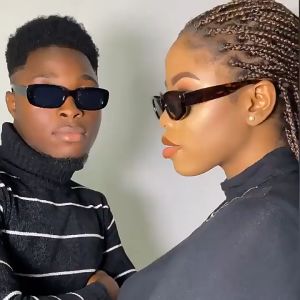 *READY STOCK AT MALAYSIA*Korean New Womens Sunglasses Square Frame Men And Women Anti-ultraviolet Sunglasses Fashionable And Versatile Outdoor Hip-hop Glasses Cermin Mata Hitam