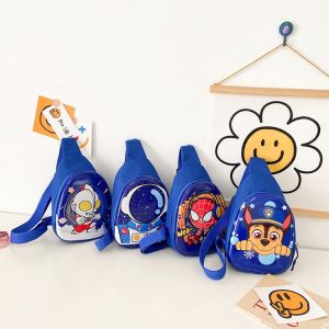 New Arrival Childrens Chest Pack K-style Fashion Childlike Cartoon Shoulder Messenger Bag Baby Going out Casual and Lightweight Coin Purse