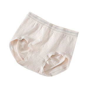 JIAZINI | กางเกงชั้นในผ้าฝ้ายไร้ตะเข็บสำหรับผู้หญิง ป้องกันแบคทีเรีย