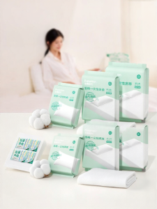 Purcotton | Travel Portable Cotton Disposal Bed Sheet Single Double Use