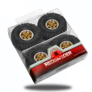 Bộ Mâm Và Lốp Beadlock RED SPIDER 4 Chiếc 1.0 Inch Dành Cho Xe RC Crawler 1:24 1:18 SCX24 FMS FCX24 TRX4M Axial AX24 90081
