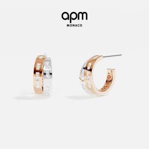 Interwoven Morse Code Earrings