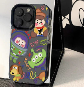 Doodle Total Mobil Silicone Phone Case for Apple 13 iPhone 16 pro Max New Model 15 Unique 16 Transparent Full Cover Anti-Fall Protection