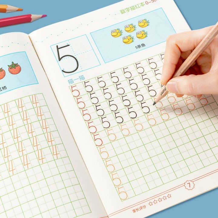 Sách Luyện Viết Chữ Số Cho Trẻ Em Sách Viết Mẫu Giáo Dành Cho Người Mới ...