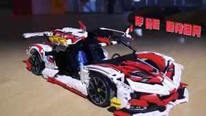 iM.Master Mechanical Master Block Apollo Drifting Super Car R/C+APP Control DIY STEM Brick RC Vehicles (9809-2)