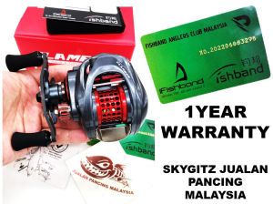 FISHBAND CLAMBER MICRO CR-HM06 BC CASTING READY STOCK Fishing Reel 1year warranty