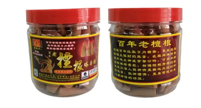 双龙行 西澳 百年老檀根 塔香粒 粒香 拜拿督公 供神 供佛 天然 SLH Sandalwood root triangle incense pray dato gong