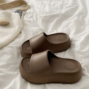 Thick Bottom Sandals Womens Summer Outdoor Beach Anti-slip Casual Indoor Home Soft Bottom Slip-On Shoes EVA Material