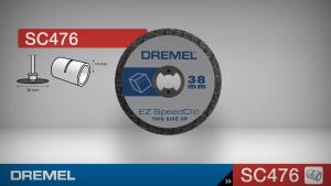 ใบตัด EZ Lock 1 1/2" 476 Dremel