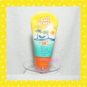 Natasha Skincare Bali Breeze Tropical Sunscreen SPF 50+ PA++++ 50 gram by dr Fredi Setyawan Original Sunblock Tirai Tabir Surya