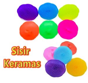 5 Pc Sisir Keramas Pijat Lembut untuk Kulit Kepala pada saat keramas / cuci rambut