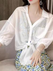 Womens Short Open Cardigan Summer Lightweight Air Conditioned Shirt Shoulder Shawl Outerwear Comfortable Fashionable