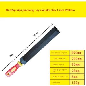 1 Gói T12 Thép Chịu Lực Hình Thoi Dũa Có Tay Cầm Chống Trượt Cho Chế Biến Gỗ Mài Kim Loại Bền DIY Công Cụ Làm Việc