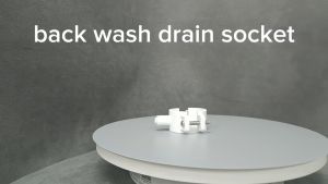 RO back wash drain pipe socket waste water back wash